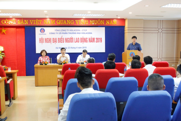 Công ty CP Thương mại Viglacera tổ chức thành công Đại hội cổ đông thường niên và Hội nghị người lao động năm 2019